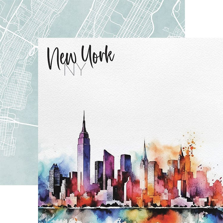 Scrapbook Paper - New York Skyline
