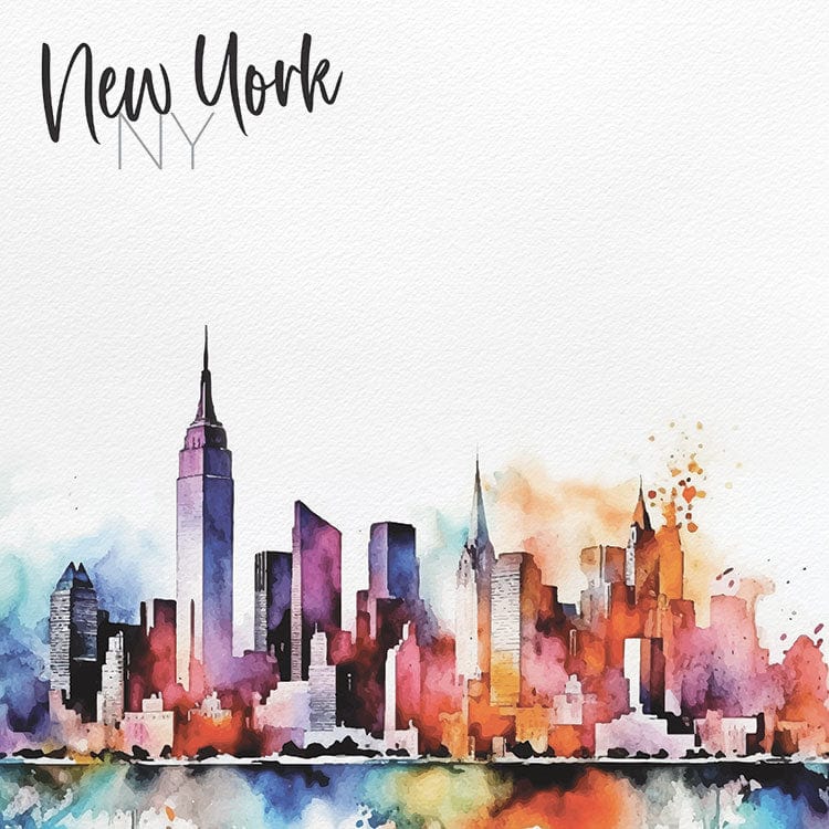 Scrapbook Paper - New York Skyline - Image 2