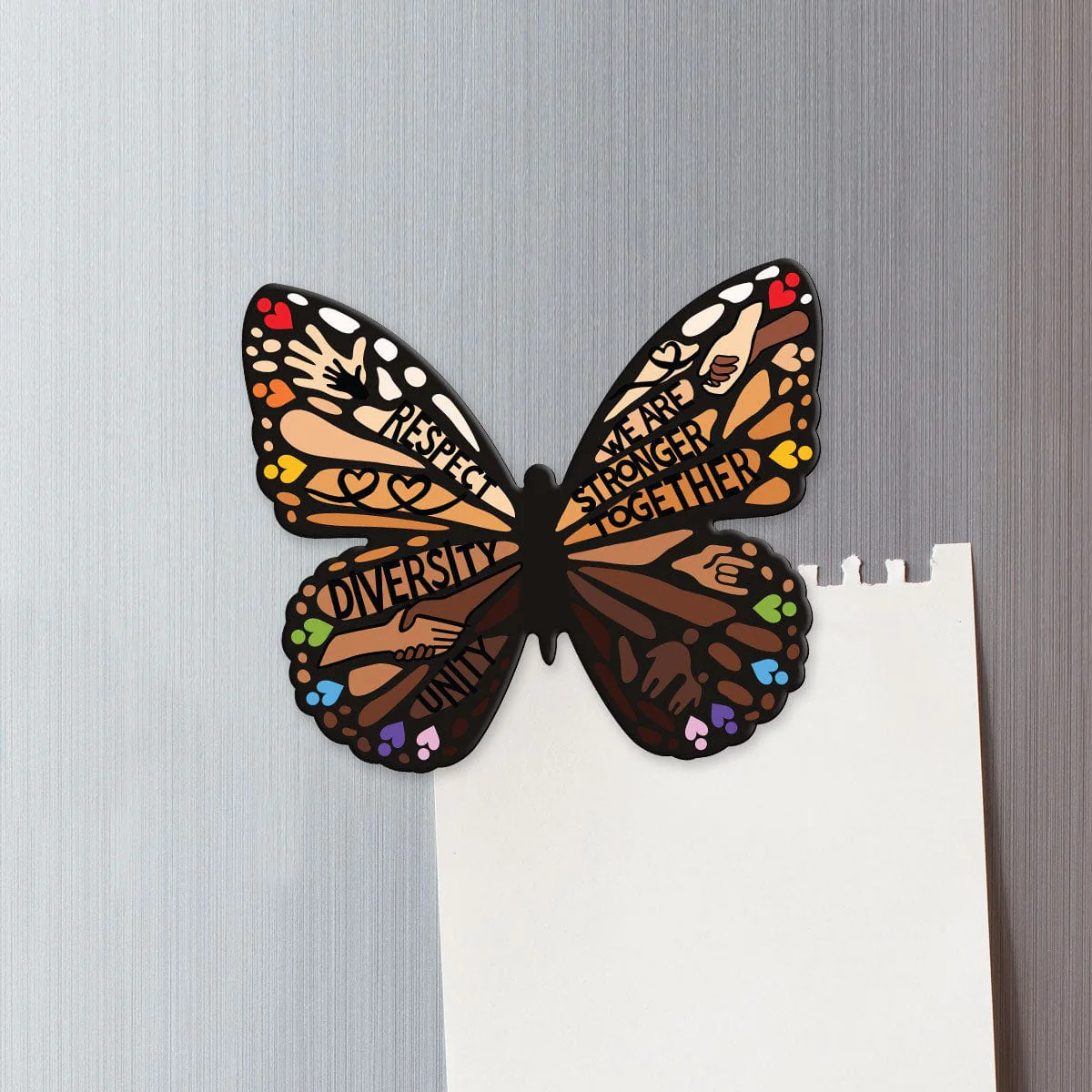 Fridge Magnet - This Is Us - Shades of Diversity Butterfly - Image 3