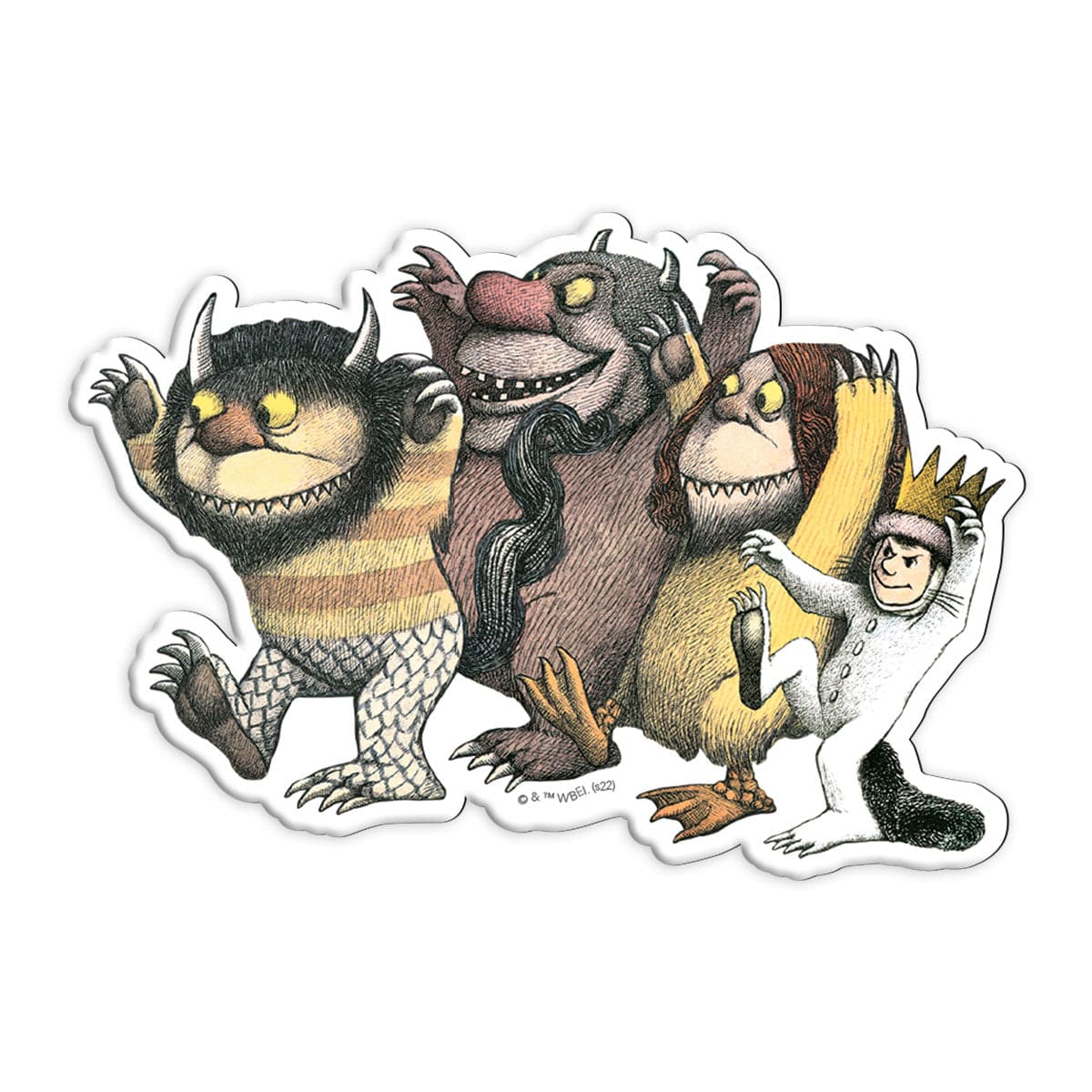 Fridge Magnet - Where the Wild Things Are - Wild Rumpus