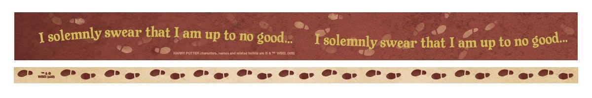 Harry Potter Washi Tape Set - Marauder's Map - Image 2