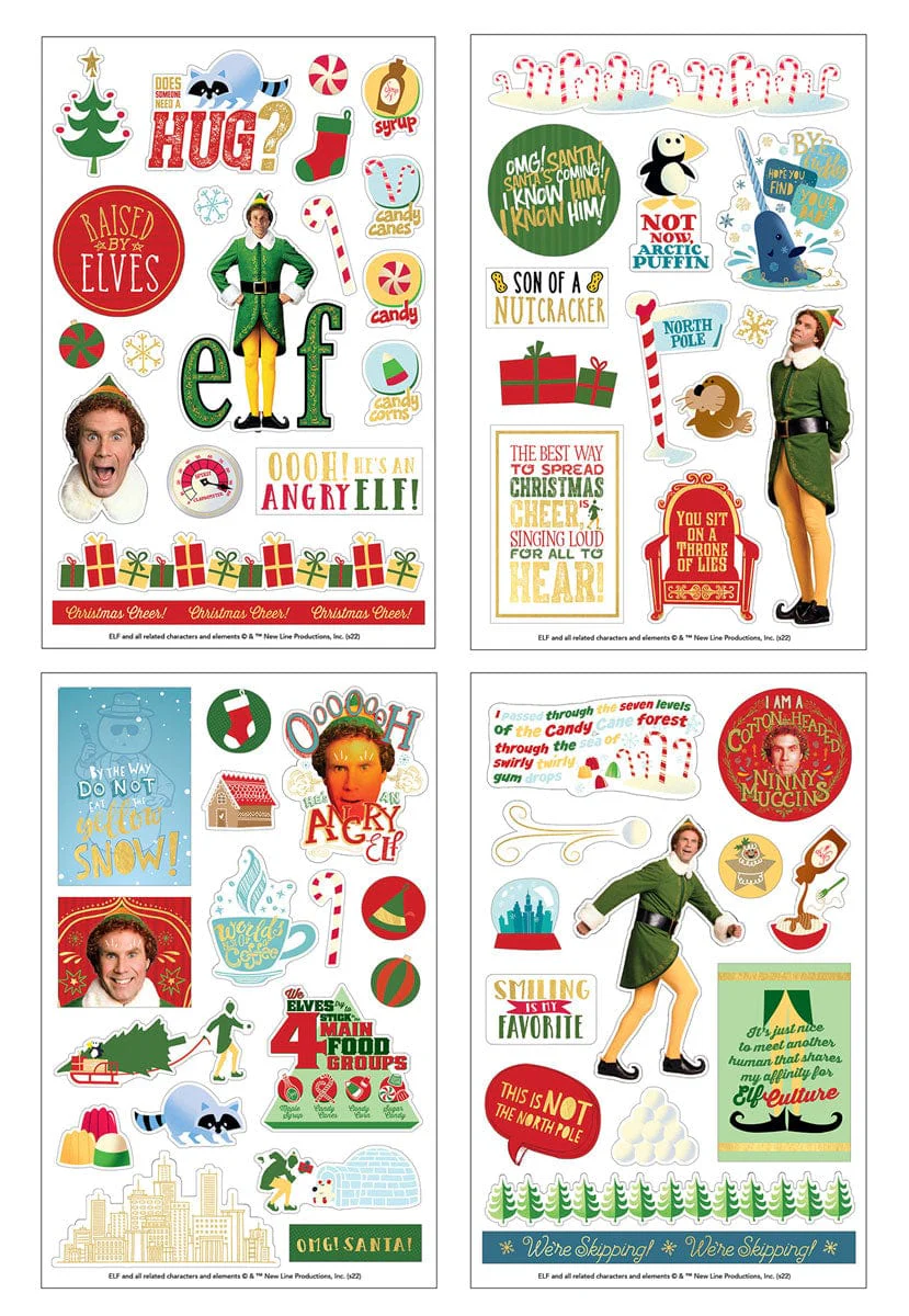 Sticker Pack - Buddy the Elf - Image 2